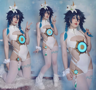 Body traforato da femboy (set da 2 pezzi) AS58