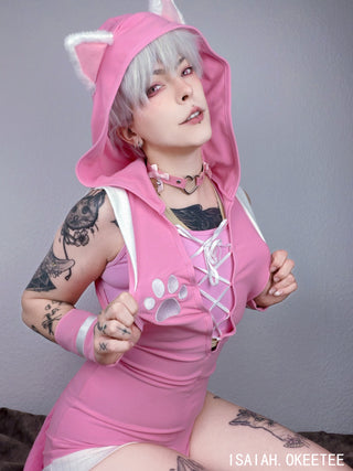 Cat Bodysuit (3-Piece Set) AS43