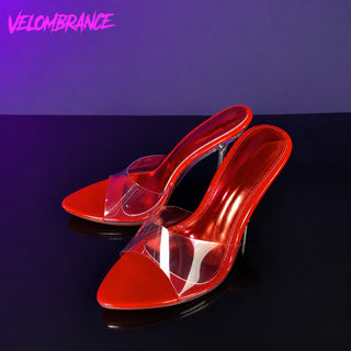 Crystal Red-Bottom High Heels VS04