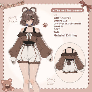 Pre-Sale  Brown Little Bear  Set HD07