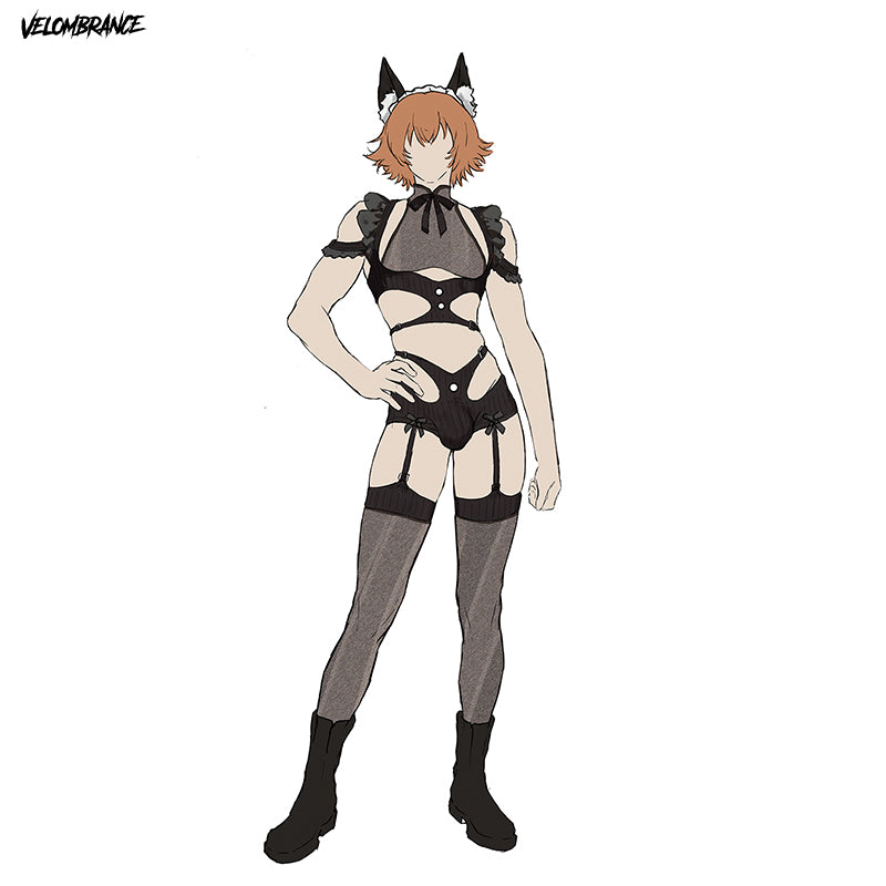 Fox Femboy Set (5-Piece Set) AS53