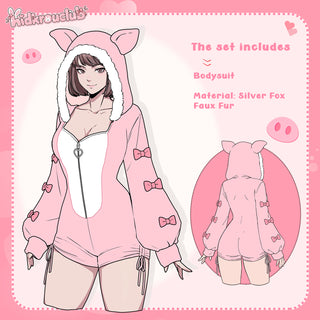 Pre-Sale Pink Pig Bodysuit HD03