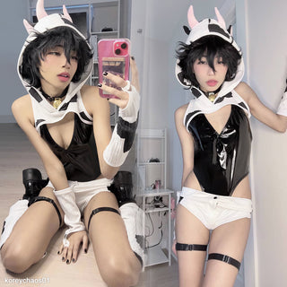 Cow Bodysuit (8-Piece Set) AS42