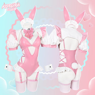 Bunny Maid Couple Cosplay Costume