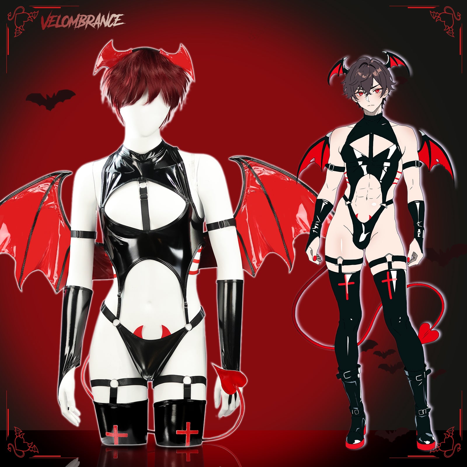 Crimson Demon Set (7-Piece Set) AS36