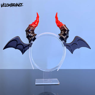 Cosplay Demon Horns with Demon Wings