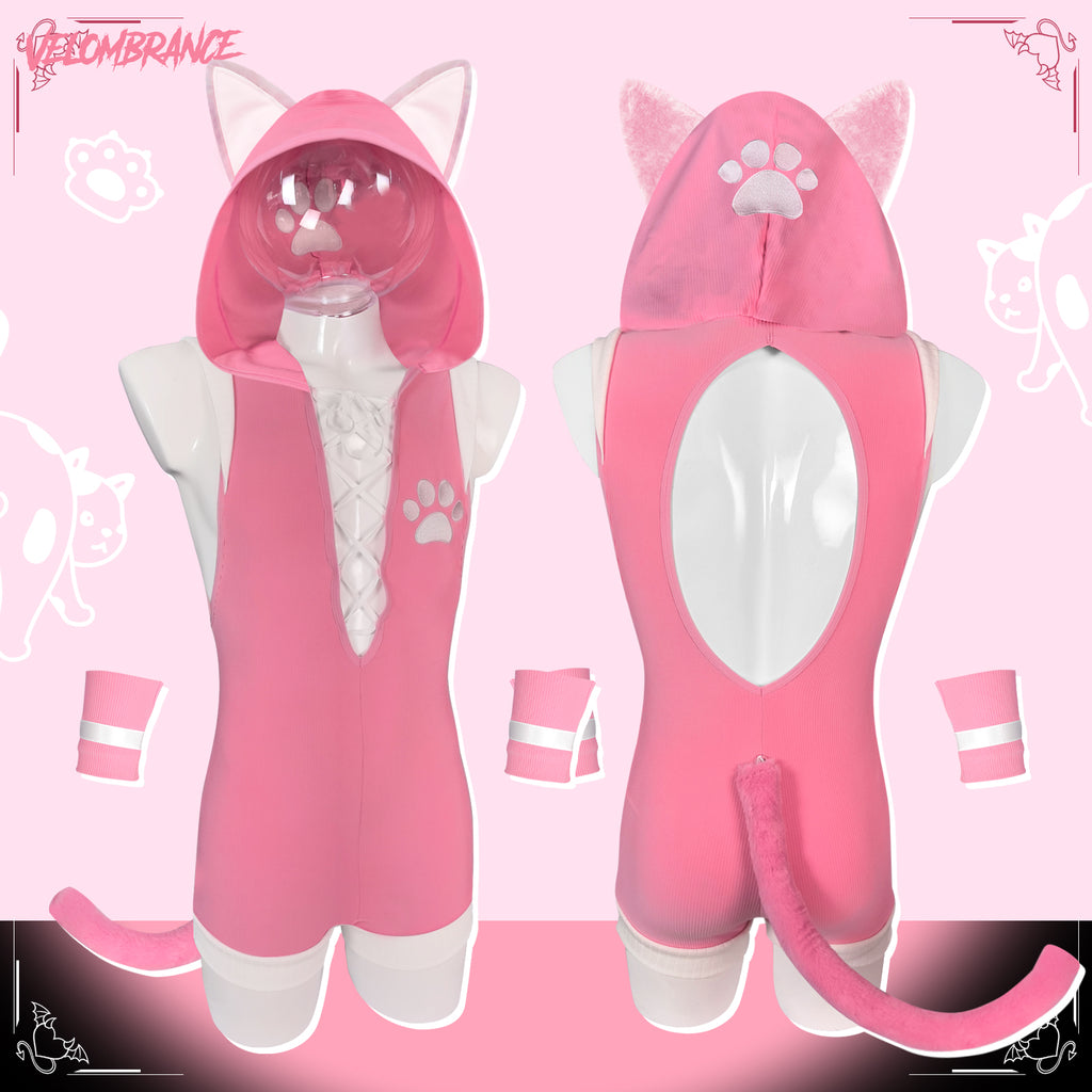 Cat Bodysuit (3-Piece Set) AS43