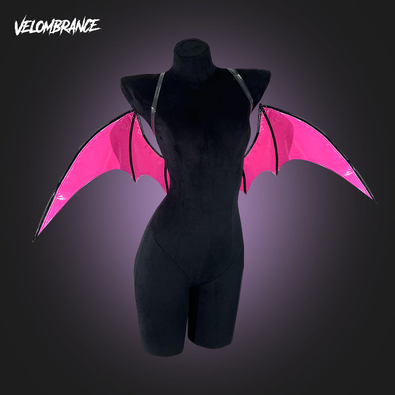 Hot Pink Cosplay Devil Wings