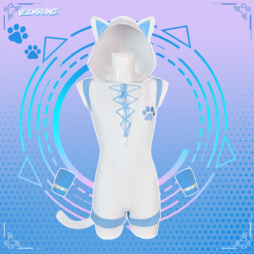 Cat Bodysuit (3-Piece Set) AS43