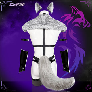 Feral Wolf Cosplay Outfits(8-Piece Set) AS41