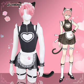 Pre-Order Heart Cat Butler (6-Piece Set) AS67