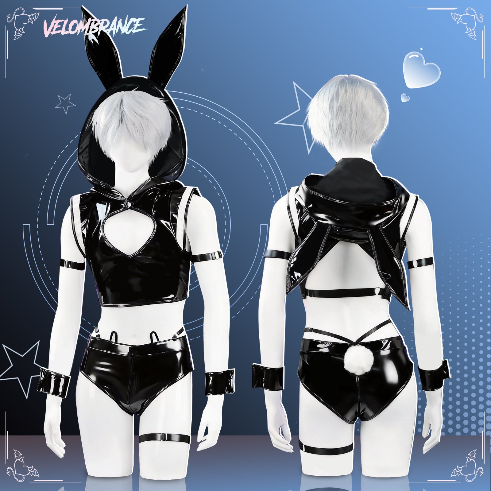 Cosplay Bunny Set (6-Piece Set) AS47