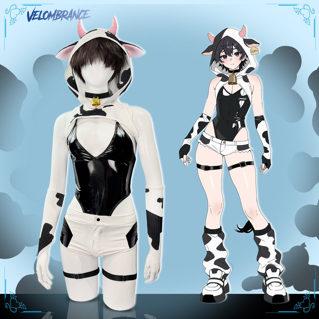 Cow Bodysuit (8-Piece Set) AS42