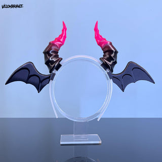 Cosplay Demon Horns with Demon Wings