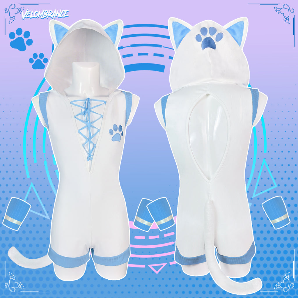 Cat Bodysuit (3-Piece Set) AS43