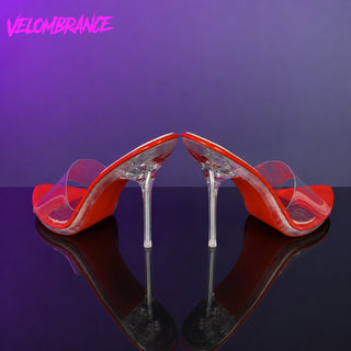 Crystal Red-Bottom High Heels VS04