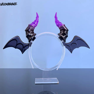 Cosplay Demon Horns with Demon Wings