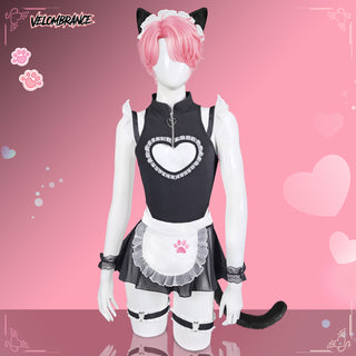 Pre-Order Heart Cat Butler (6-Piece Set) AS67