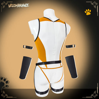 Pre-Order Puppy Femboy Bodysuit Set (5-Piece Set) AS74