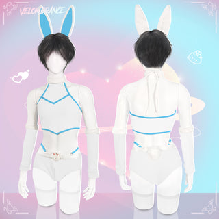 Cosplay Cute Bunny Ear Knitwear (5-Piece Set) AS06