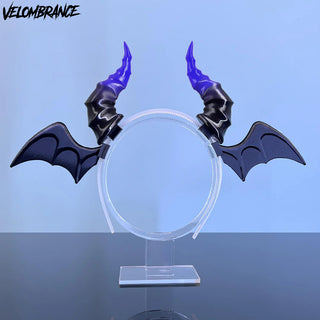 Cosplay Demon Horns with Demon Wings