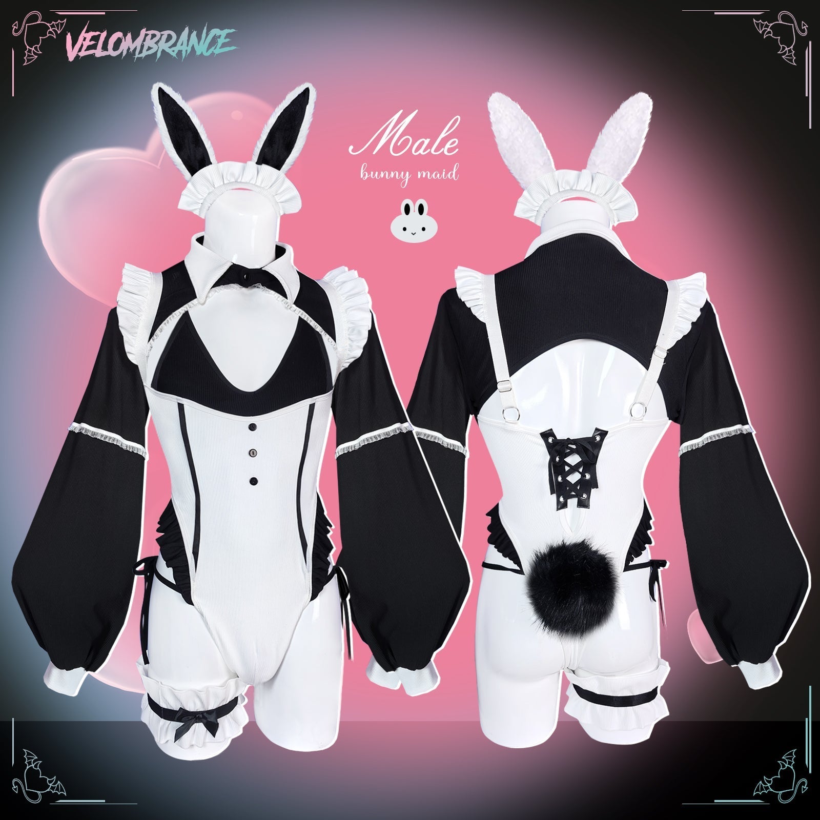 Bunny Maid Couple Cosplay Costume