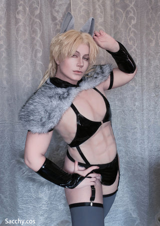 Costumi da cosplay da lupo selvaggio (set da 8 pezzi) AS41