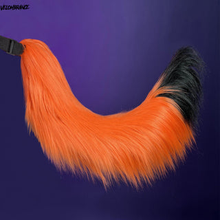 Cosplay Orange Fox Tail