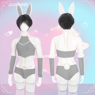 Cosplay Cute Bunny Ear Knitwear (5-Piece Set) AS06