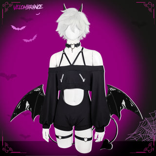 Pre-order Halloween Spooky Demon Knit Set (6-Piece Set) AS70