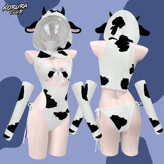 Cow Couple Cosplay Costume CP02