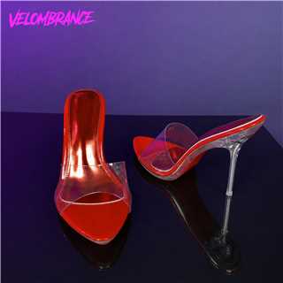 Crystal Red-Bottom High Heels VS04