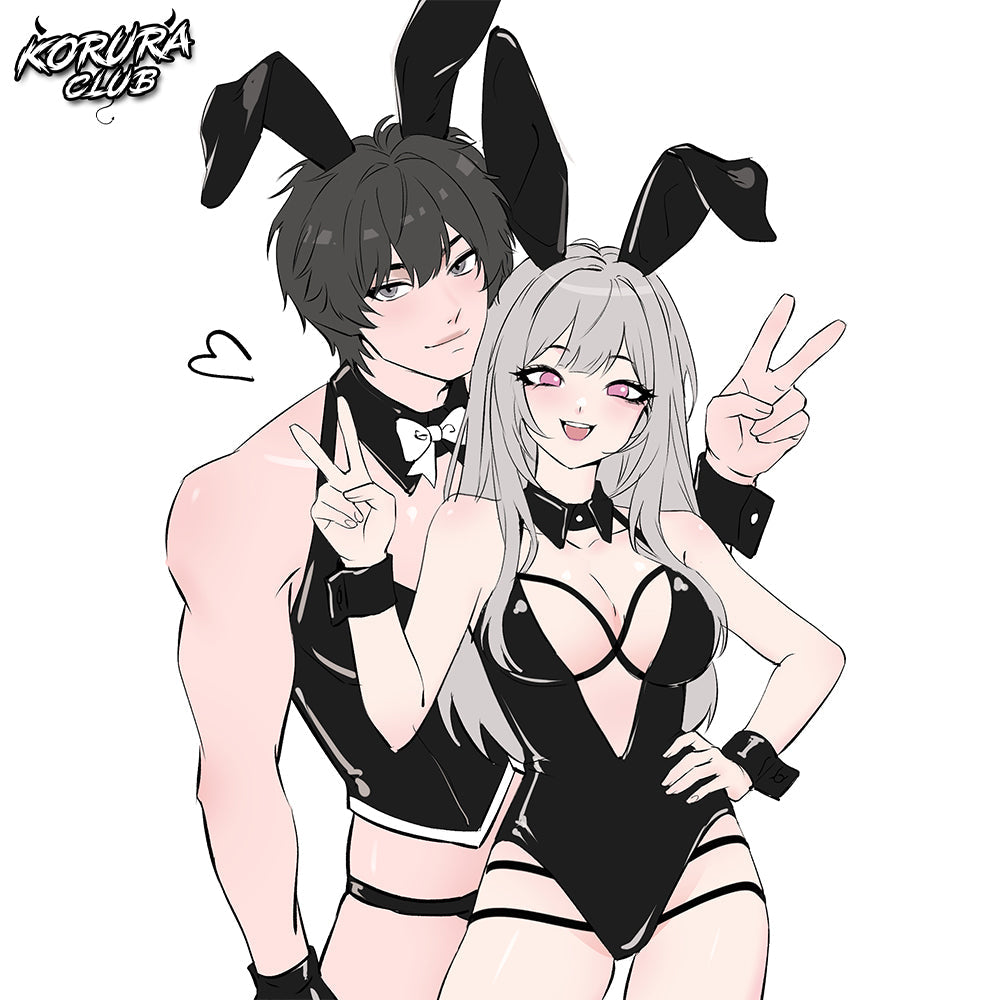 Bunny Couple Cosplay Costume