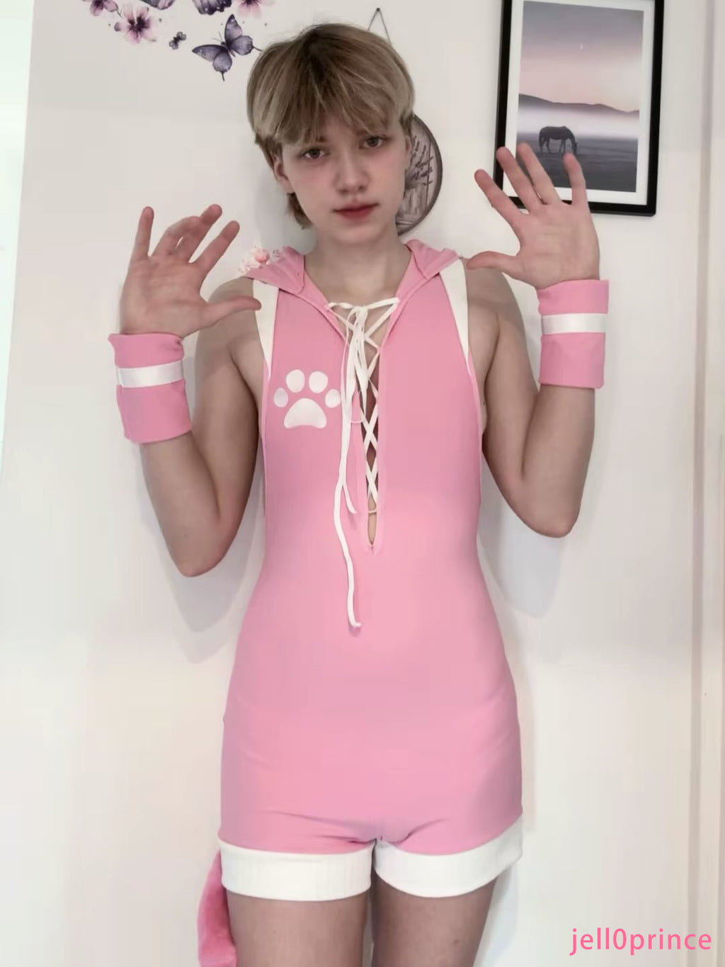 Cat Bodysuit (3-Piece Set) AS43