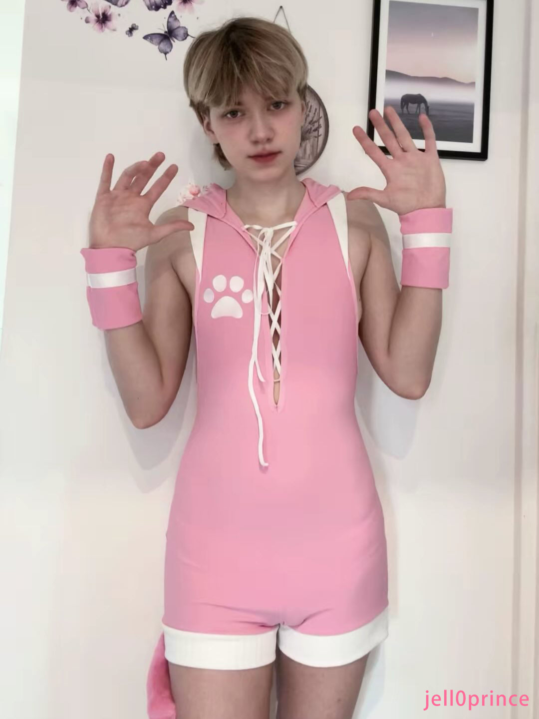 Cat Bodysuit (3-Piece Set) AS43